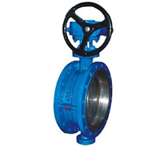 蜗轮传动硬密封蝶阀